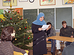 Weihnachtsfeier im DAAG-Bildungswerk.